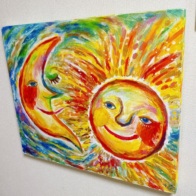 太陽と月　  / sun and moon