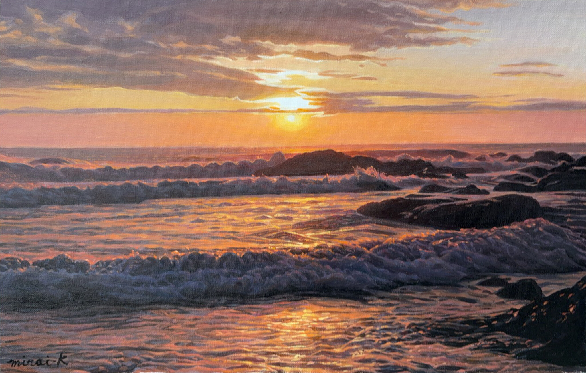 朝日・襟裳岬　 / Sunrise at Cape Erimo in Japan
