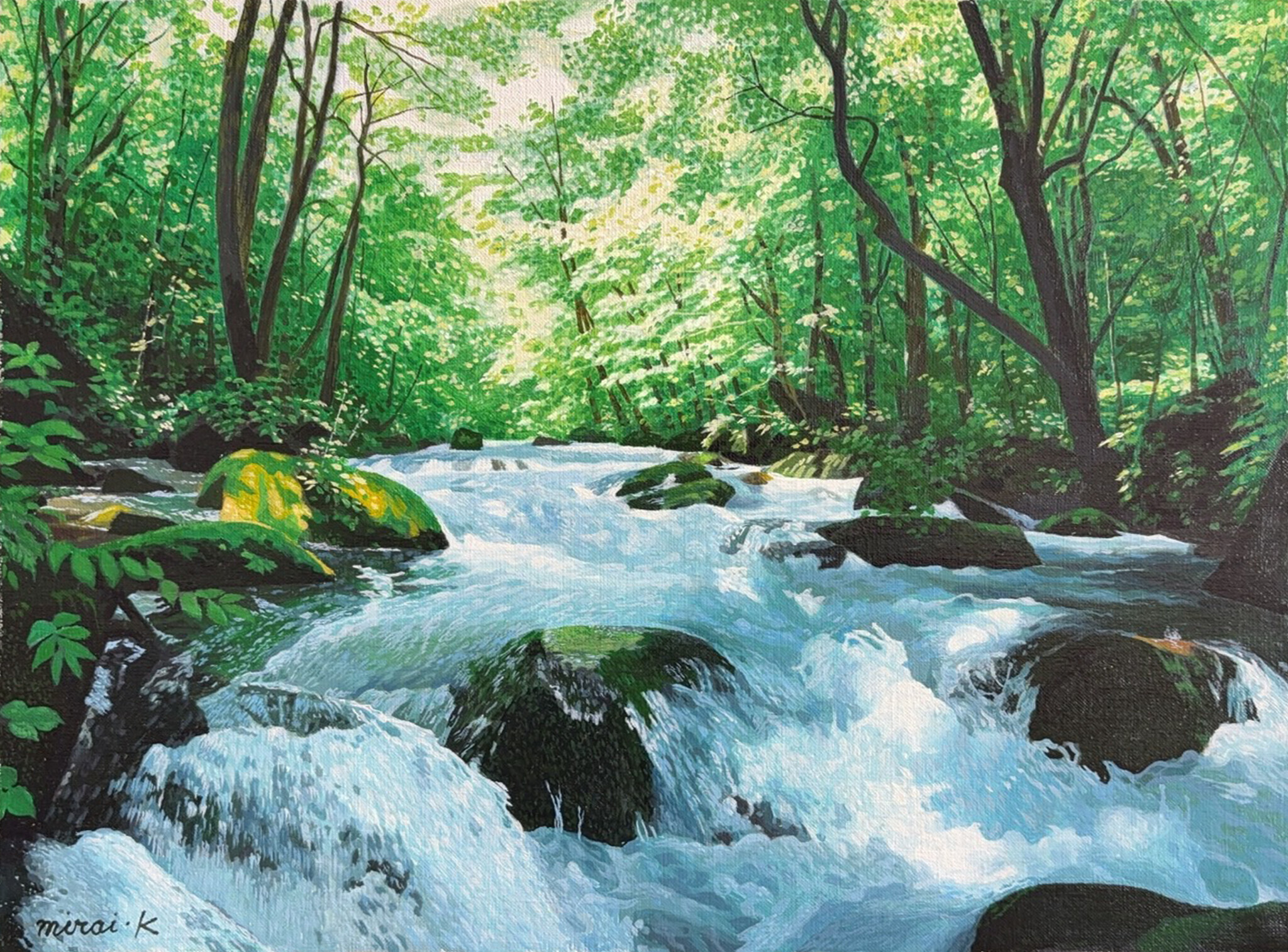 燦渓・奥入瀬 / Sparkling Valley: Oirase, Japan