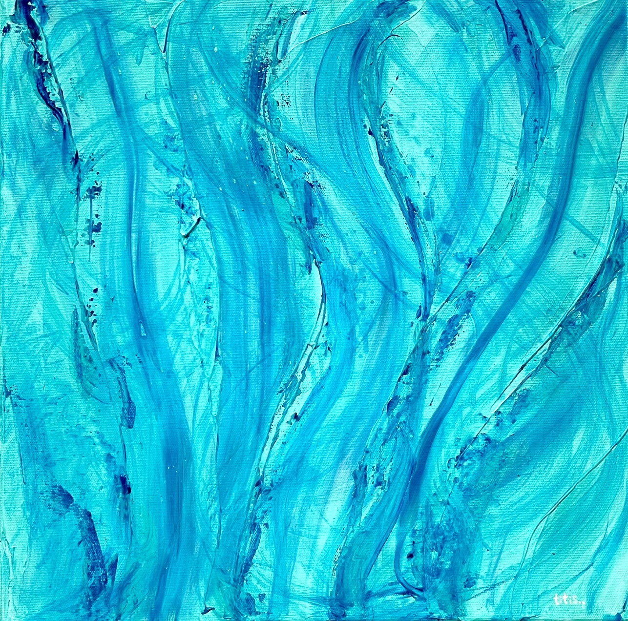 水と光の螺旋　 | Water and light spiral