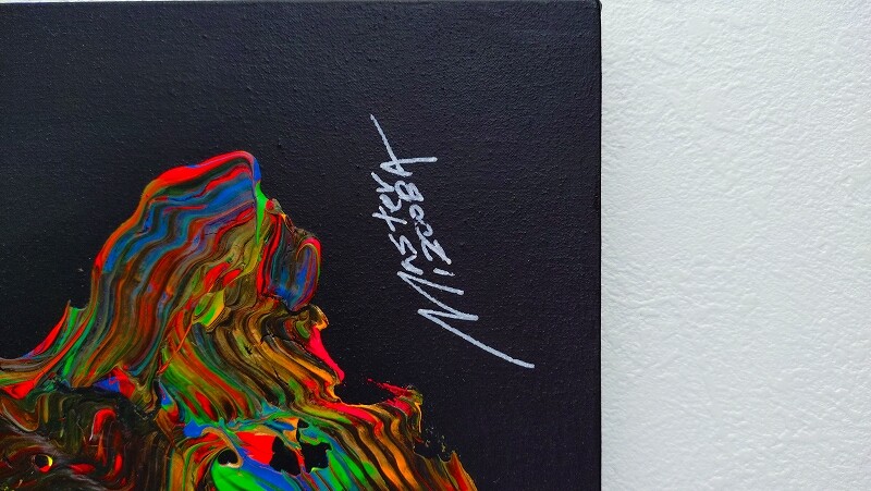 Burn and Born -gorilla face- / Burn and Born -gorilla face-