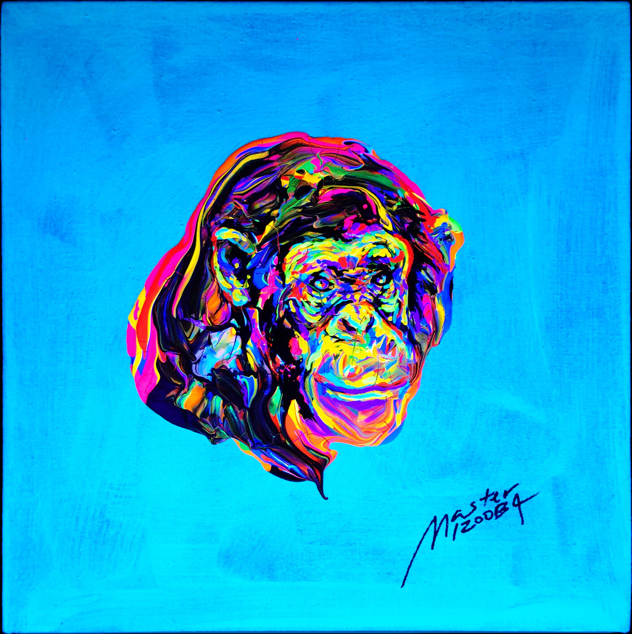 Burn and Born -Chimpanzee (mint)- / Burn and Born -Chimpanzee (mint)-